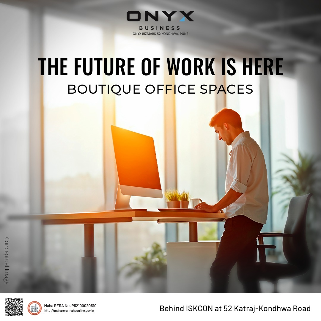OnyxRealtyPune's tweet photo. ONYX redefines the workplace for modern professionals. Whether you're a startup or a growing enterprise, the future of work is right here.
#ONYXWorkspaces #FutureOfWork #ElevateYourWorkplace #InnovativeWorkspaces #WorkplaceRevolution #ModernWorkspaces #DynamicOfficeDesign https://t.co/UzTbAczQs8