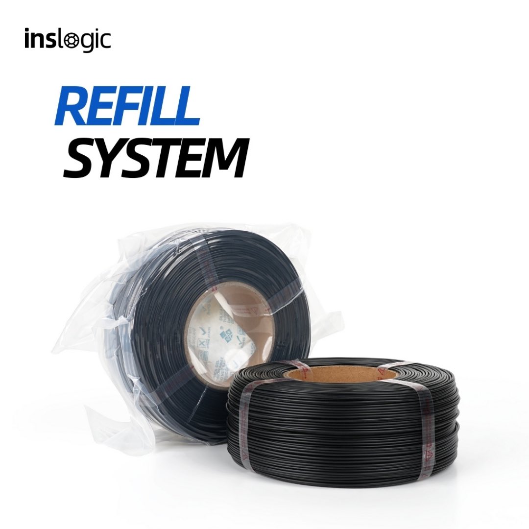 Inslogic3D's tweet photo. At @Inslogic3D sustainability meets innovation. Our ReFill System elevates how you 3D print, offering: Reusable spools and refill Filament. https://t.co/MoPq4lULaG 🖨️ #inslogic #3dprinting #3dprints #3dprintingindustry #printer3d #impression3d #3dfilament #3dprinterfilament https://t.co/RICBIGTzHp