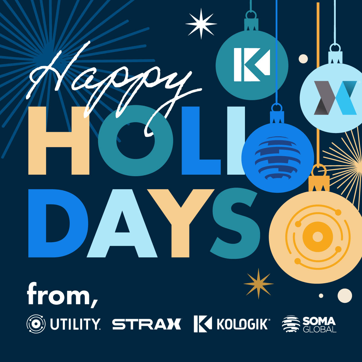 KologikData's tweet photo. Season’s Greetings from Kologik!
We wish everyone a safe and joyful holiday season filled with moments of peace and gratitude. To our Kologik team, clients, and partners, thank you for your dedication and collaboration throughout the year! https://t.co/tRERejq42y