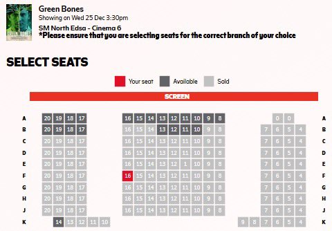 MadamWanderBeki's tweet photo. Graveh mga Kapamilya halos sold out na ang #GreenBonesMovie  sa mga sinehan. Talagang madaming ng nag aabang at excited at gustong manuod ng Highly Anticipated Quality Movie ng Taon 😱😱

Kahit Kapamilya ako papanuodin ko ang movie na ito. 

#MMFF50 
#MMFF2024 https://t.co/0CK5Ci2V5U