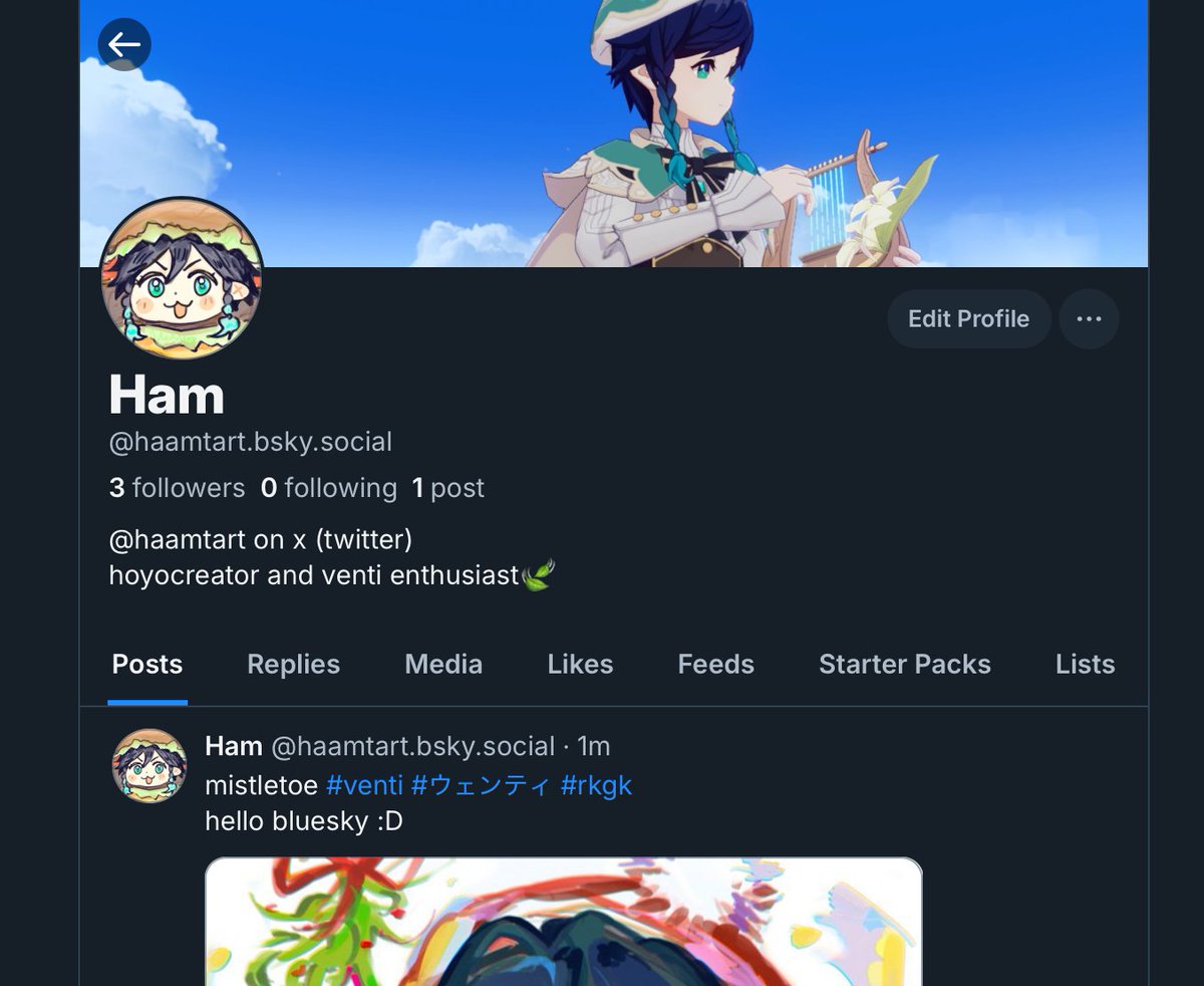 i made a bluesky!!
if you have the platform head over and follow if you would like to⛅️