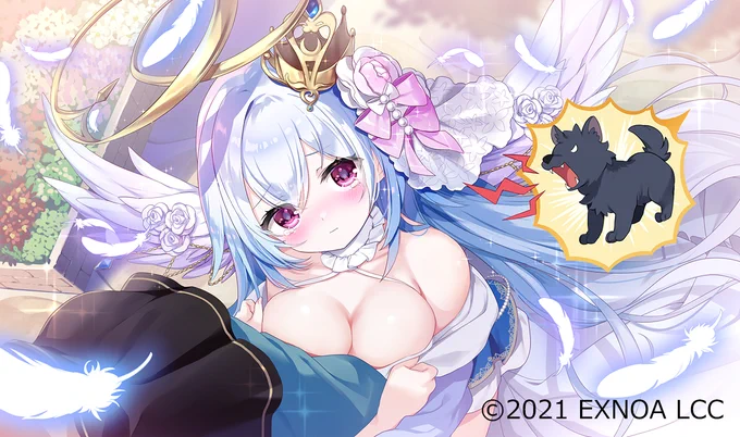 【お仕事告知】この度、DMM GAMES「エンジェリックリンク(」にて、エウリノームのイラストを担当させていただきました!よろしくお願いします#エンクリ#エンジェリックリンク 