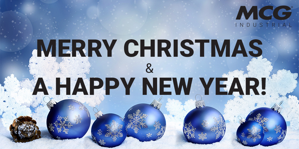 🎄Wishing you a very Merry Christmas and a Happy New Year from everyone at MCG Industrial! 🌟