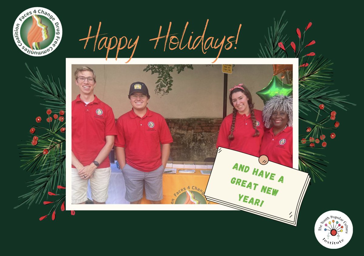 Faces4Change's tweet photo. Happy Holidays and Happy New Year!🎉

We’re filled with gratitude for all the incredible work our coalition &amp; community have accomplished together this year. Here’s to a joyful holiday season!  

Thank you for your support, &amp; we can’t wait to see what we achieve together in 2025 https://t.co/5UA9OuLnGi