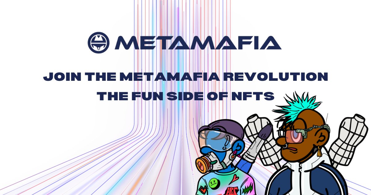 Creators and collectors unite! 🎨💎 MetaMAFIA makes NFTs accessible to everyone. 🚀✨

#MetaMAFIA #NFTForAll #BlockchainInnovation #CreatorsAndCollectors #DigitalArt #CryptoCommunity #FutureOfNFTs #MAF #NFTs