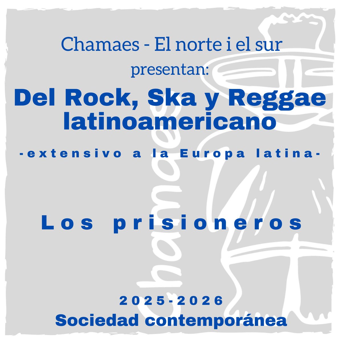 chamaess's tweet photo. #libros #series #Chamaes #Elnorteielsur #Rock #Ska y #Reggae latinoamericano -extensivo a la Europa latina-  Desde mayo 2025 #LosPrisioneros #WeareSudamericanRockers   https://t.co/SamarC41QK https://t.co/R07DfgiyxR