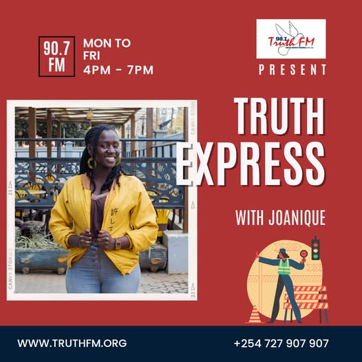 Truthfmkenya's tweet image. And behold, an angel of the Lord stood before them, and the glory of the Lord shone around them, and they were greatly afraid..- Luke 2:9-10

Happy new week and welcome to #TruthExpress this #RecapMonday with @Joanique_Ke till 7pm
Call 0727 907 907
 truthfm.org