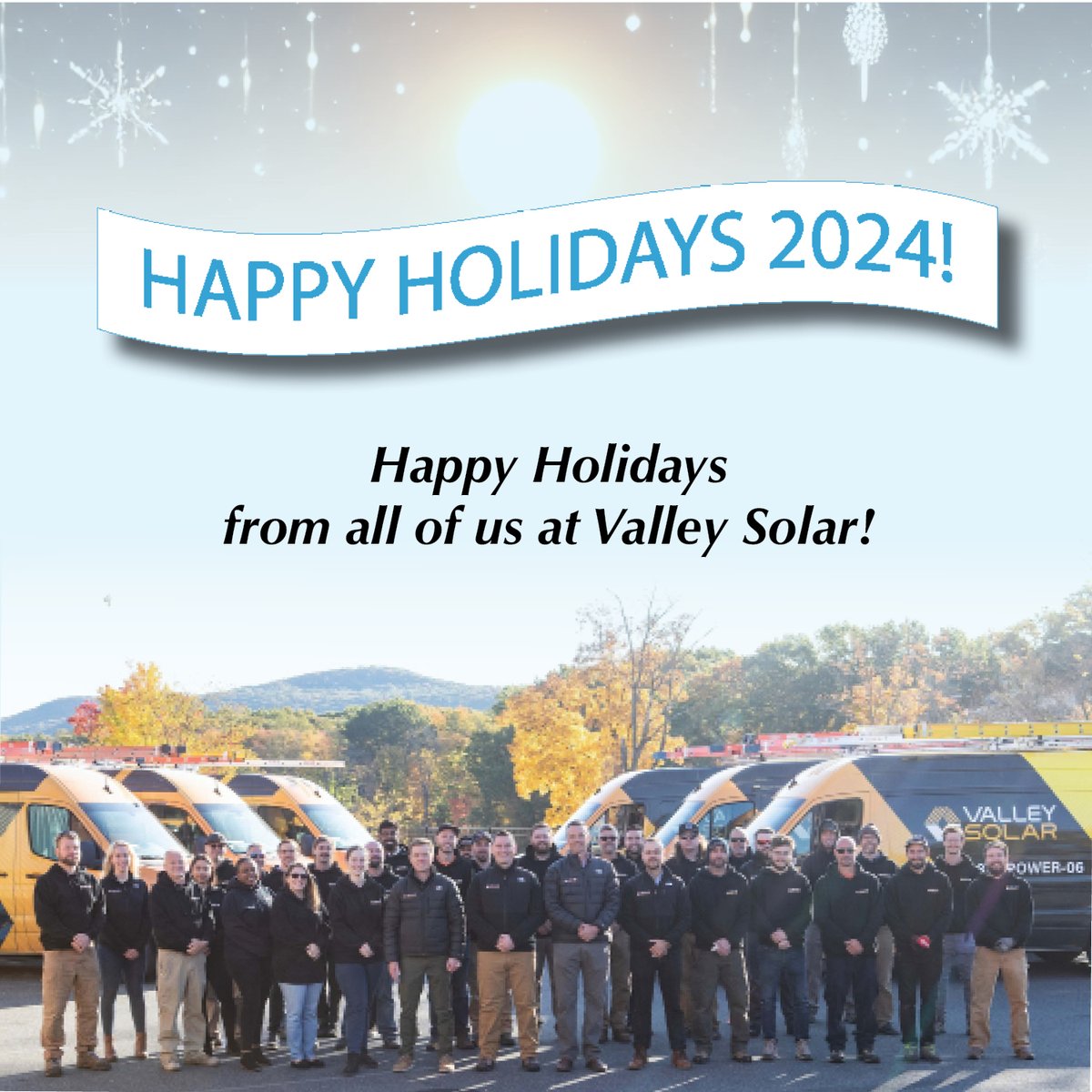 Thank you for helping make Massachusetts a brighter place ☀️. Here’s to sunny days ahead and an even brighter new year! #happyholidays #merryandbright #thankyou