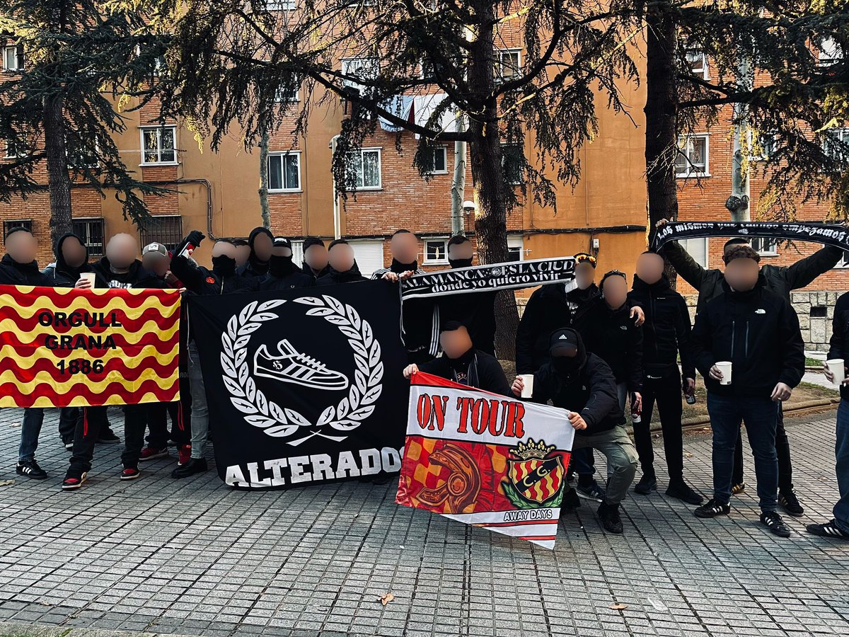 OrgullGrana's tweet photo. UNIONISTAS 1 - 0 GIMNÀSTIC
Ontour a Salamanca que ens deix una bona amistat amb Verracos. Gràcies per l’acollida, Tarragona es casa vostra! https://t.co/0ncxjrtt4x