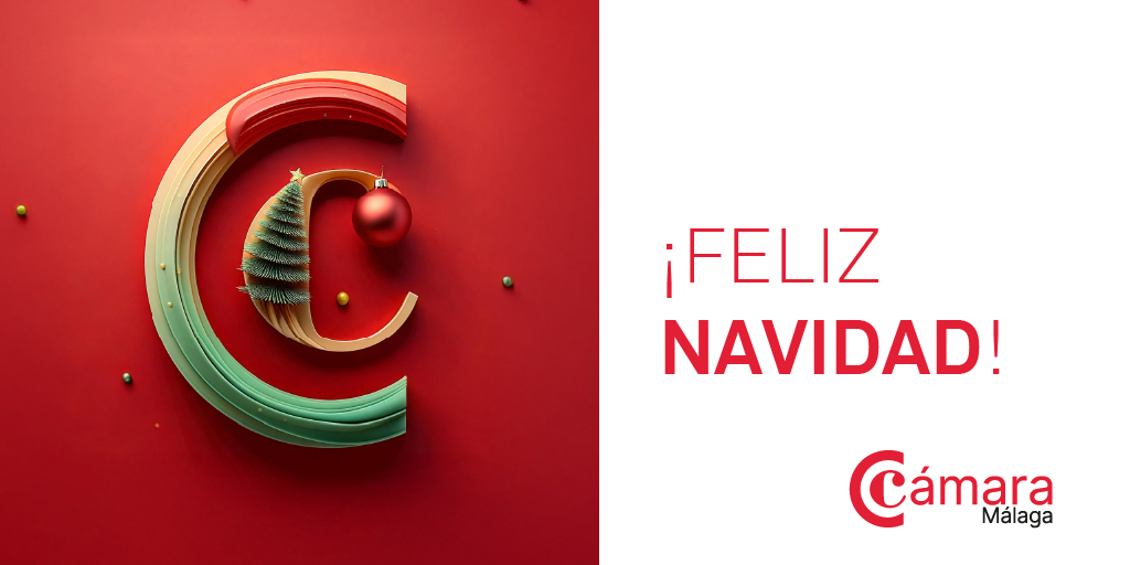 Camara_Malaga's tweet photo. ✨ La Cámara de Comercio de Málaga os desea una feliz Navidad ✨🎄

En estas fechas tan especiales, queremos agradecer a todas las empresas, emprendedores y profesionales que forman parte de nuestra gran familia. 🤝🌟

Que la Navidad os llene de momentos de felicidad y que el nuevo año venga cargado de éxitos, ilusiones y nuevas oportunidades para seguir creciendo juntos. 🩵🎁

¡Felices fiestas y un próspero 2025! 🎉

#FelizNavidad #CámaraDeComercioMálaga #JuntosCrecemos #Navidad2024