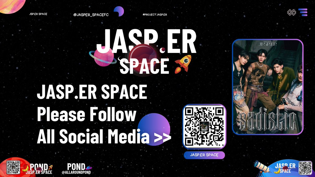 JASPER_SPACEFC's tweet photo. ✨สวัสดีค่าทุกคน🚀https://t.co/lkoAKuMXOd SPACE🚀ขออนุญาตแนะนำตัวค่ะ
แจสเปอร์ สเปซ เปิดมาเพื่อซัพพอร์ตด้านเอนเกจ X ของ PROJECT https://t.co/lkoAKuMXOd ฝากตัวด้วยนะคะ✨

Link All >> https://t.co/rgmXaaS8fy

#ProjectJASPER #RISERMUSIC
#จุงอาเชน | #aou_tnbknr | #santapp | #ppnaravit https://t.co/fIXaeXgj4B