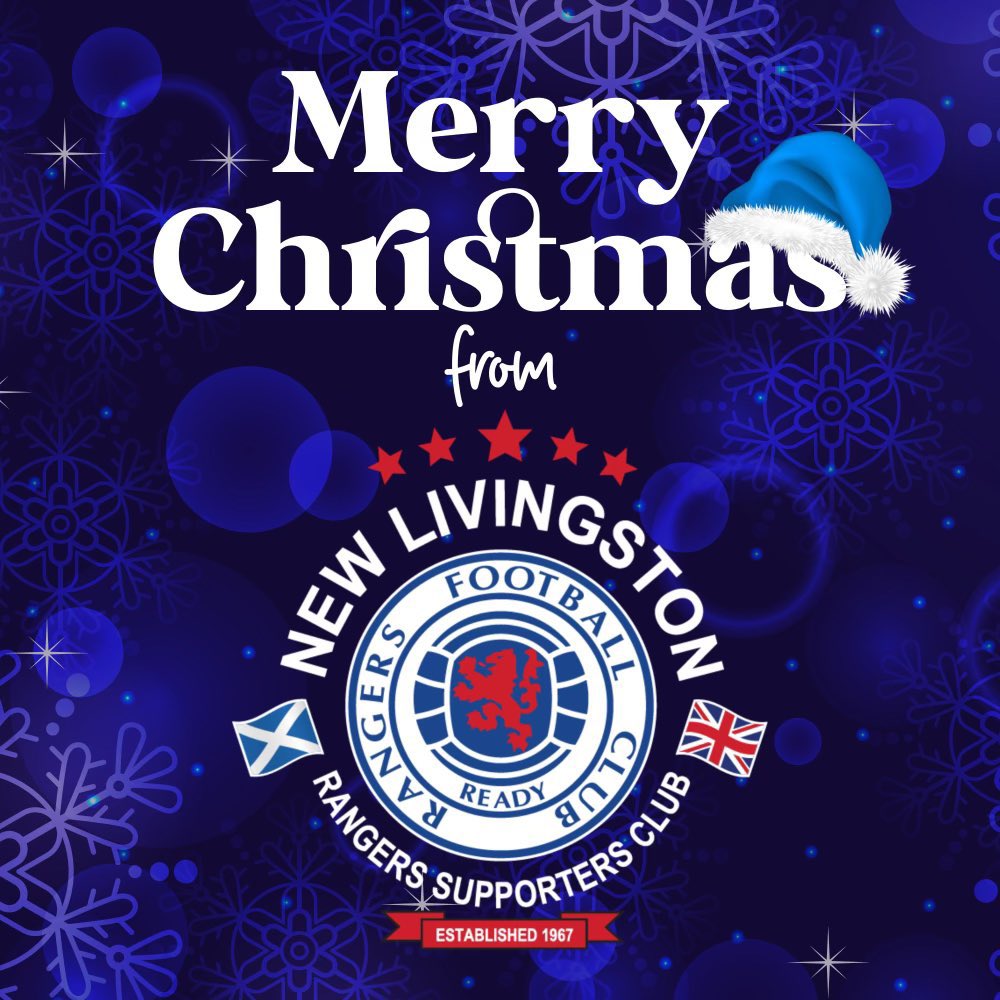 NewLiviRSC's tweet photo. Merry Christmas from all of us here at New Livingston RSC!

🎅🏼

💙🔴⚪️🔵🇬🇧 https://t.co/QbKCvWi5qs