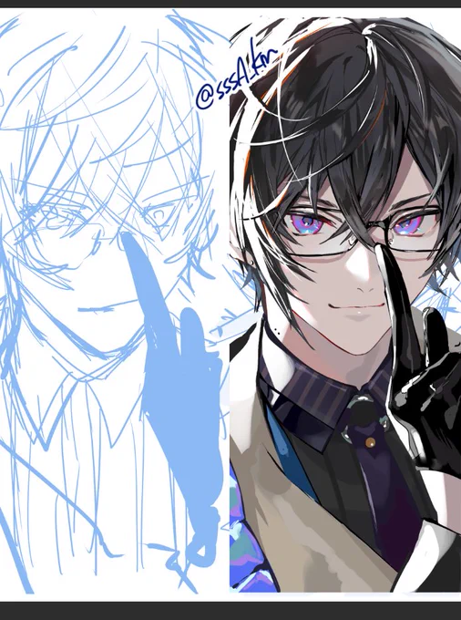 ラフと着彩#VOLTA展 