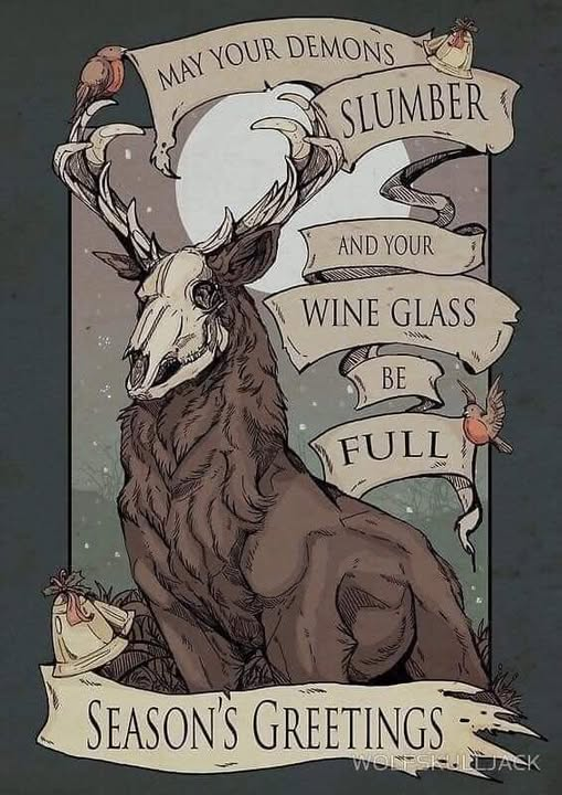 DnDOnTap's tweet photo. #SeasonGreetings and #MerryChristmas to the #HorrorFam https://t.co/weyWlacZM0