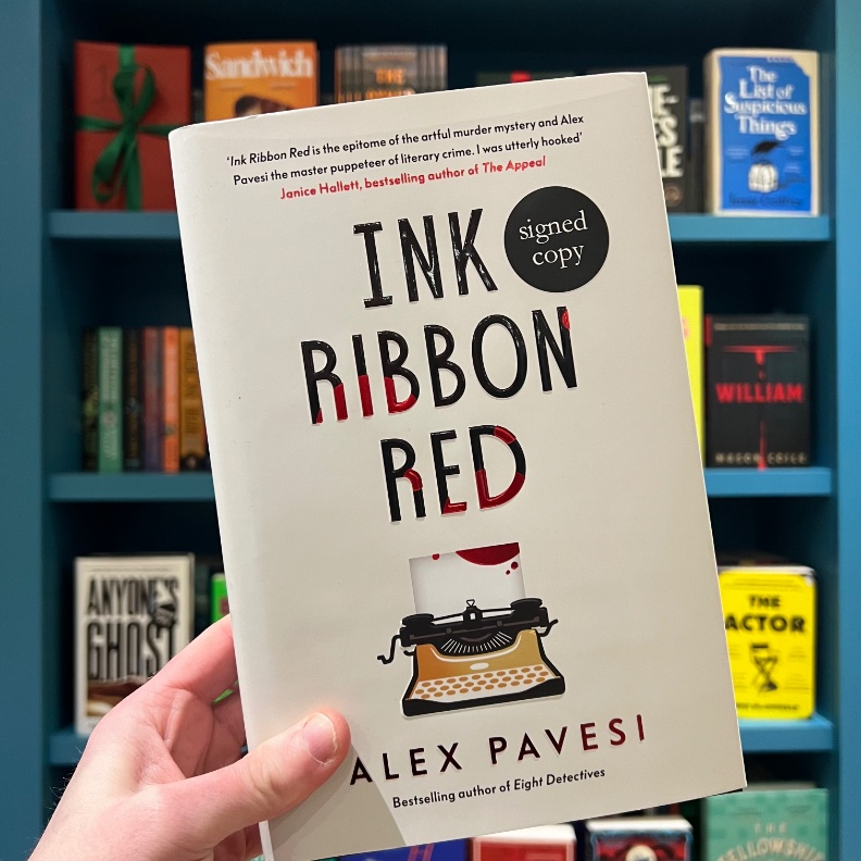 Bert’s Books (@bertsbooks) on Twitter photo Ink Ribbon Red by <a href="/pavesi_alex/">Alex Pavesi (Author)</a> is another cleverly constructed murder mystery from the author of Eight Detectives.
Don't take my word for it, though, Michael, our resident crime aficionado also loved it. Ink Ribbon Red by <a href="/pavesi_alex/">Alex Pavesi (Author)</a> is another cleverly constructed murder mystery from the author of Eight Detectives.
Don't take my word for it, though, Michael, our resident crime aficionado also loved it.