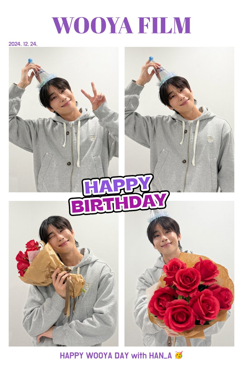 HanSeungWoo_twt's tweet photo. [📸] HAPPY WOOYA DAY 💜

모사행날을 맞이하여 공개하는
WOOYA FILM 🎂

#한승우 #HANSEUNGWOO
#한아의_하나뿐인_우야
#HAPPYSEUNGWOODAY https://t.co/IEzzvhrjNq