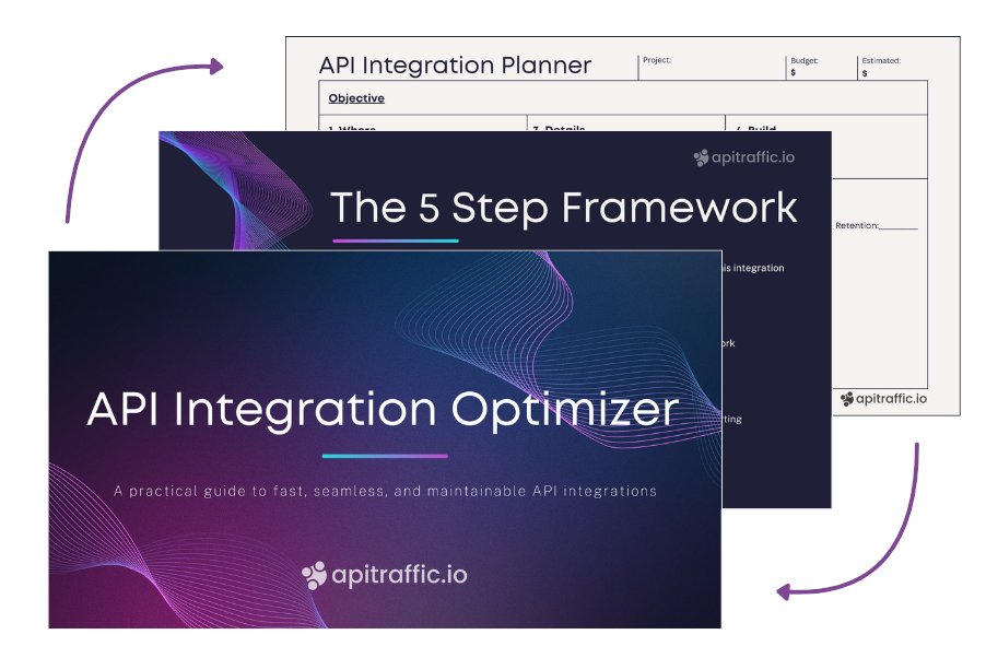ApiTraffic's tweet photo. Struggling to streamline your API integrations?  Download our free API Integration Optimizer to simplify your workflow and save time.  

https://t.co/RZXYl7Mb9l https://t.co/oVZmd5UtLJ