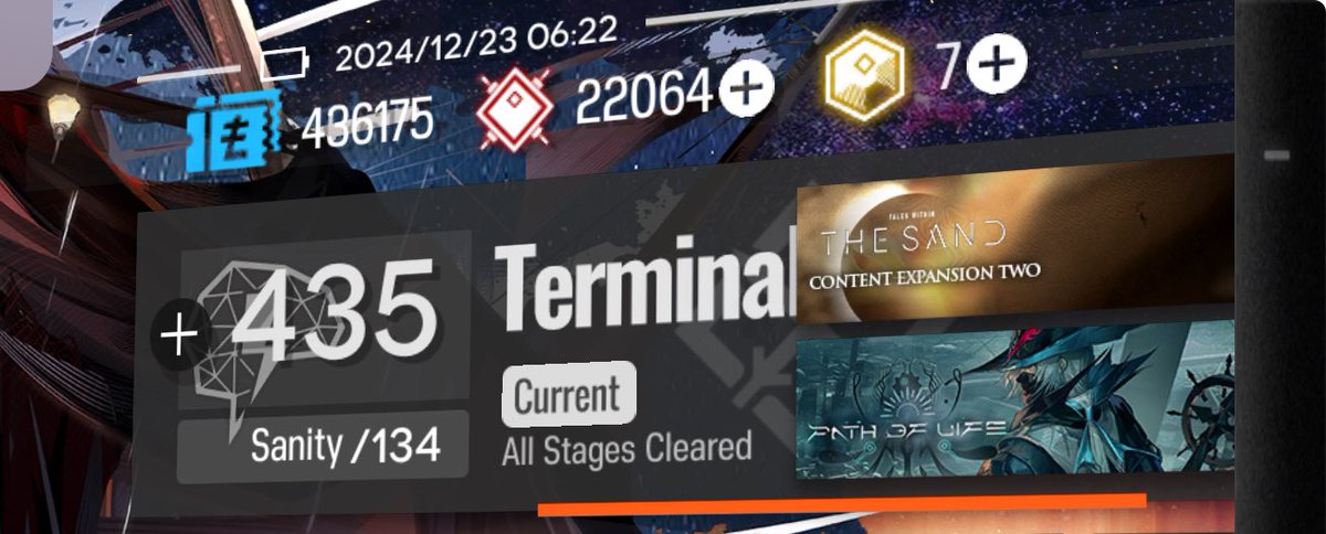 Teaco0z's tweet photo. They dropped a good Amiya skin out of nowhere, time to somehow gain 14 OP https://t.co/DTejiKRIF9