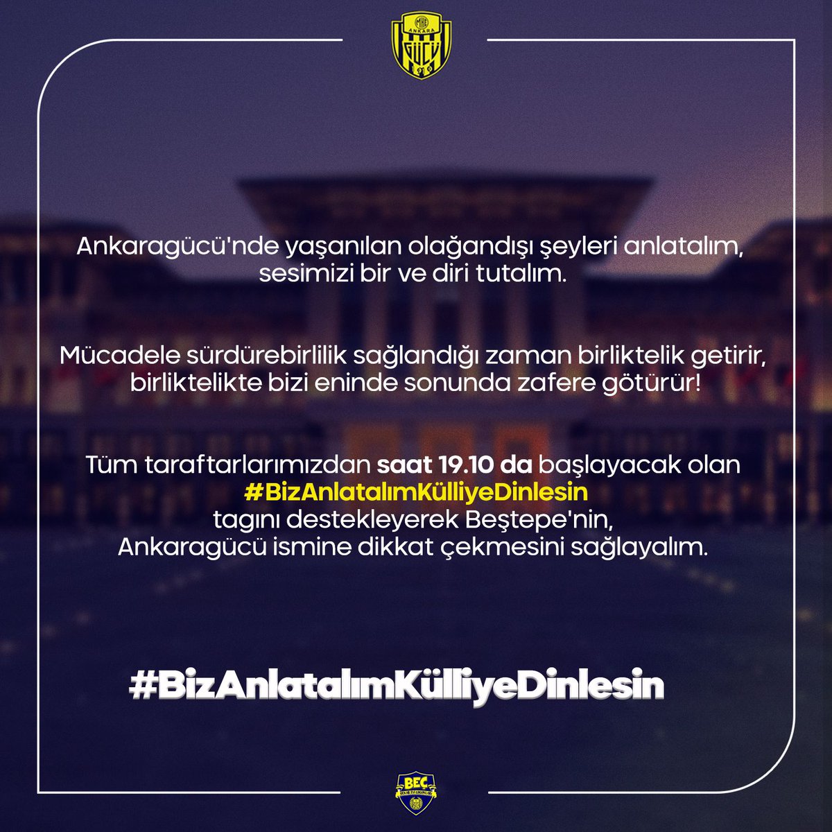 #BizAnlatalımKülliyeDinlesin 19.10' da!