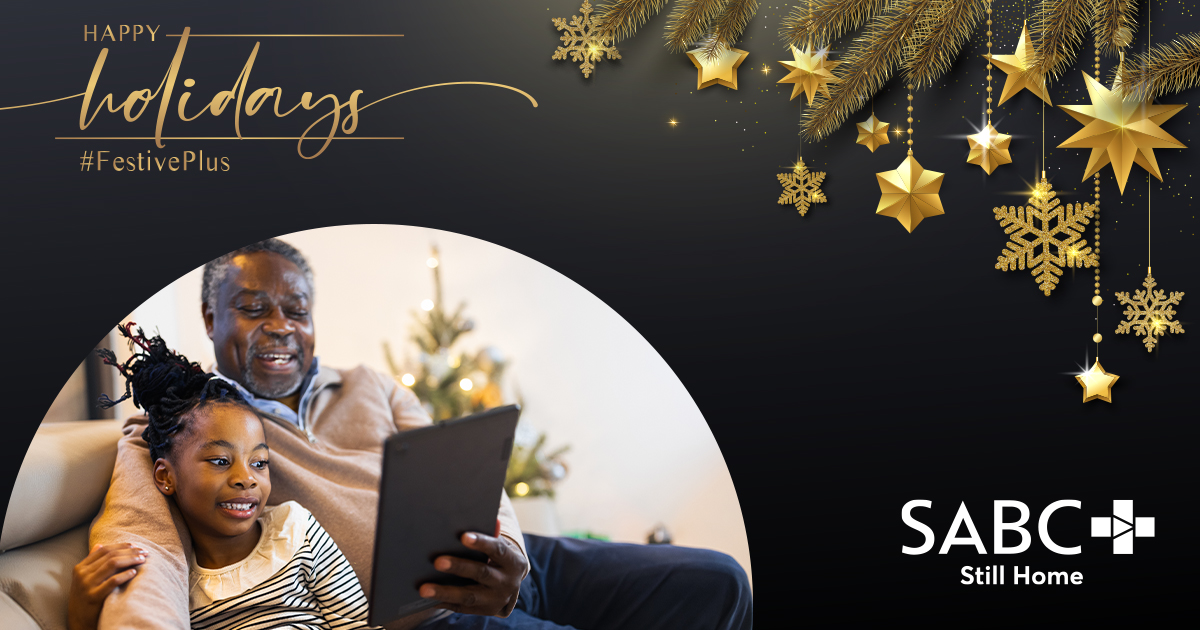 MsMadubandlela's tweet image. Take your holiday viewing to the next level with the #FestivePlus pop-up channel! Featuring exclusive Christmas Specials, Holiday Premieres, and timeless classics, there’s something for everyone in the family. Don’t miss out – only on #SABCPlus!

#StillHome