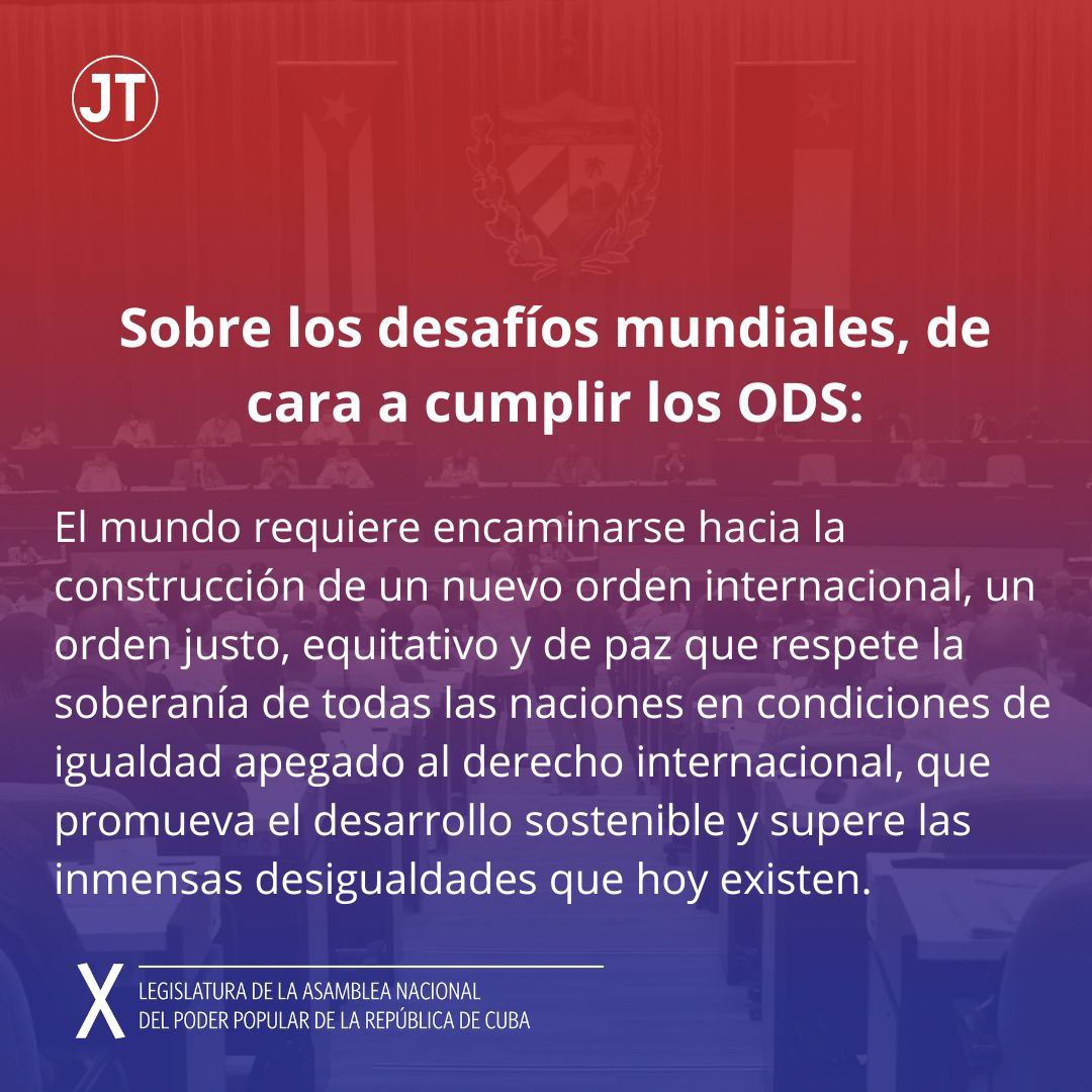 El presidente cubano, durante su intervención en el cierre del cuarto periodo ordinario de sesiones de la X Legislatura de la ANPP, se refirió a varias cuestiones relacionadas con la contribución de la ciencia y la tecnología, y el cuidado del medio ambiente.