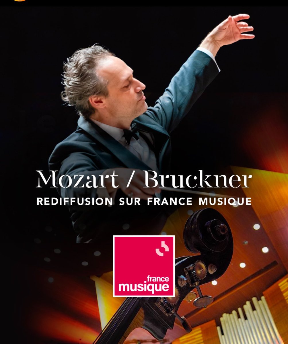 Sascha Goetzel (@saschagoetzel) on Twitter photo BRUCKNER 7 🌟Dec 23 at 20:00 <a href="/francemusique/">France Musique</a> „live“ with fab <a href="/ONPL_orchestre/">Orchestre National des Pays de la Loire - ONPL</a>
➡️Camille Pépin, Mozart’s Violin Concerto / Bruckner’s 7th
radiofrance.fr/francemusique/…
#bruckner #onpl #music #radio #live <a href="/CAMIMusic_LLC/">CAMI Music LLC</a> <a href="/japan_arts/">ジャパン・アーツ(Japan Arts Corporation)</a> BRUCKNER 7 🌟Dec 23 at 20:00 <a href="/francemusique/">France Musique</a> „live“ with fab <a href="/ONPL_orchestre/">Orchestre National des Pays de la Loire - ONPL</a>
➡️Camille Pépin, Mozart’s Violin Concerto / Bruckner’s 7th
radiofrance.fr/francemusique/…
#bruckner #onpl #music #radio #live <a href="/CAMIMusic_LLC/">CAMI Music LLC</a> <a href="/japan_arts/">ジャパン・アーツ(Japan Arts Corporation)</a>