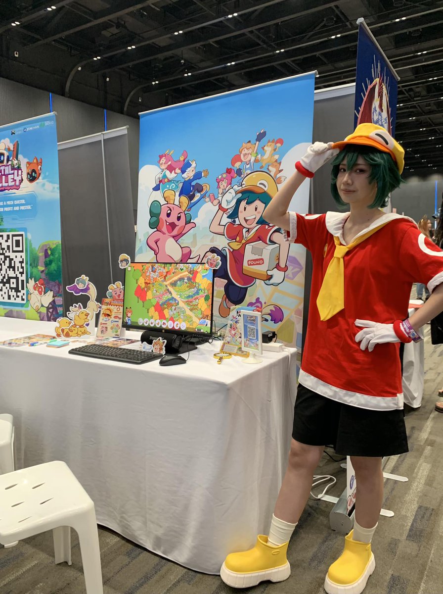 _LostAndFoundCo's tweet photo. Surprise! Ducky has made a debut appearance at Thai Gaming Connect yesterday! ๐ฅโจ
Happy to have brought the Duck-turned-human intern to life at this cosplay-meets-gaming event! ๐โจ
#TGC #TGC3 #MARUYA41 #MRY41
#AnimeFestival #JapaneseCulture #CosplayCelebration https://t.co/GMc1VWYpaV