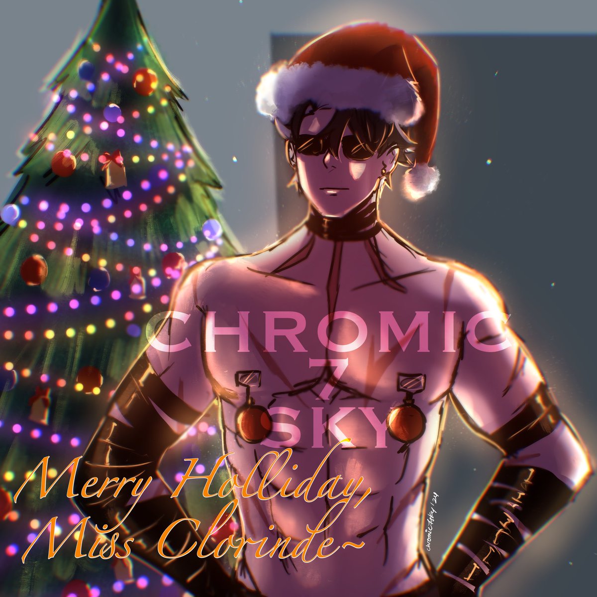 chrome_se7en's tweet photo. Happy jolly day guys. 🎁🎁🎁🌲🎄🦈🐋 #wriorinde #clothesley https://t.co/hvyDn2pHbe