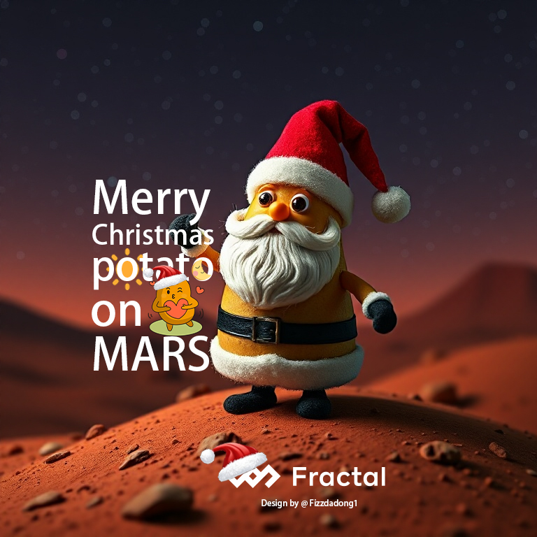Fizzdadong1's tweet image. 用户参与 #Fractalbitcoin 官方吉祥物活动， $potato 土豆社区会募捐给用户空投嘉奖，用来肯定用户参与支持Fractal官方，用户再会加入土豆社区，社区又会推动分形网络，是的，我们 FractalBitcoin potato 都会越来越好，这是一个特别良性的正循环，土豆们正在往这方面行动，你这个土豆真可爱meme🥔❤