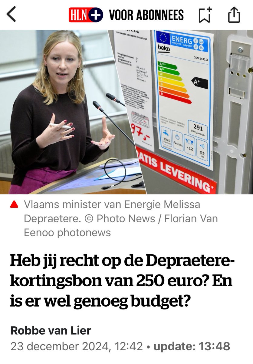 Kristof_A's tweet photo. En hop, daar gaan we. Regimemedia stellen het voor dat het een “Depraeterekortingbon” is.

Mottig word ik ervan. Het is een korting bon betaald door iedereen die werkt en onderneemt om campagne voor de sossen te voeren. 

Waar is mijn kortingsbon ⁦@de_NVA⁩ ? https://t.co/OJhcEGWKh1