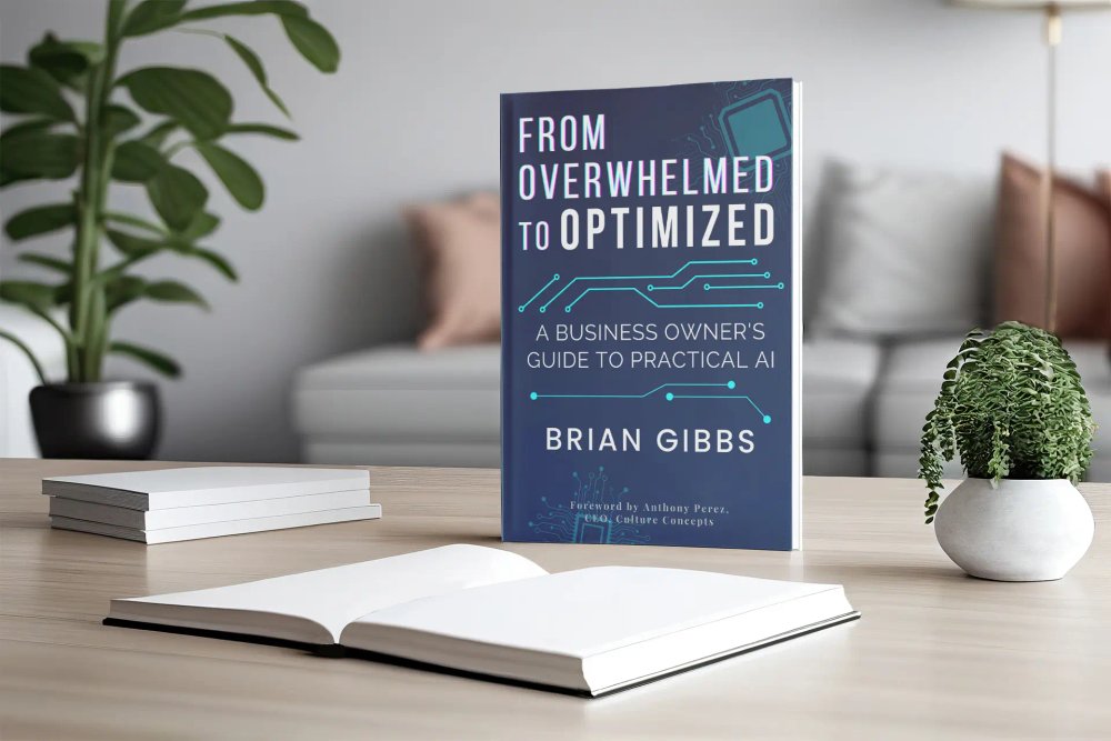 Brian_J_Gibbs's tweet image. &quot;I’m not just a book—I’m your roadmap to smarter business growth with AI. 🤖📚 Discover real stories, actionable steps, and tools tailored for small businesses like yours. Let’s turn overwhelm into optimization, one chapter at a time. #AIforSmallBiz #BusinessGrowth&quot;

🔗 Grab your…