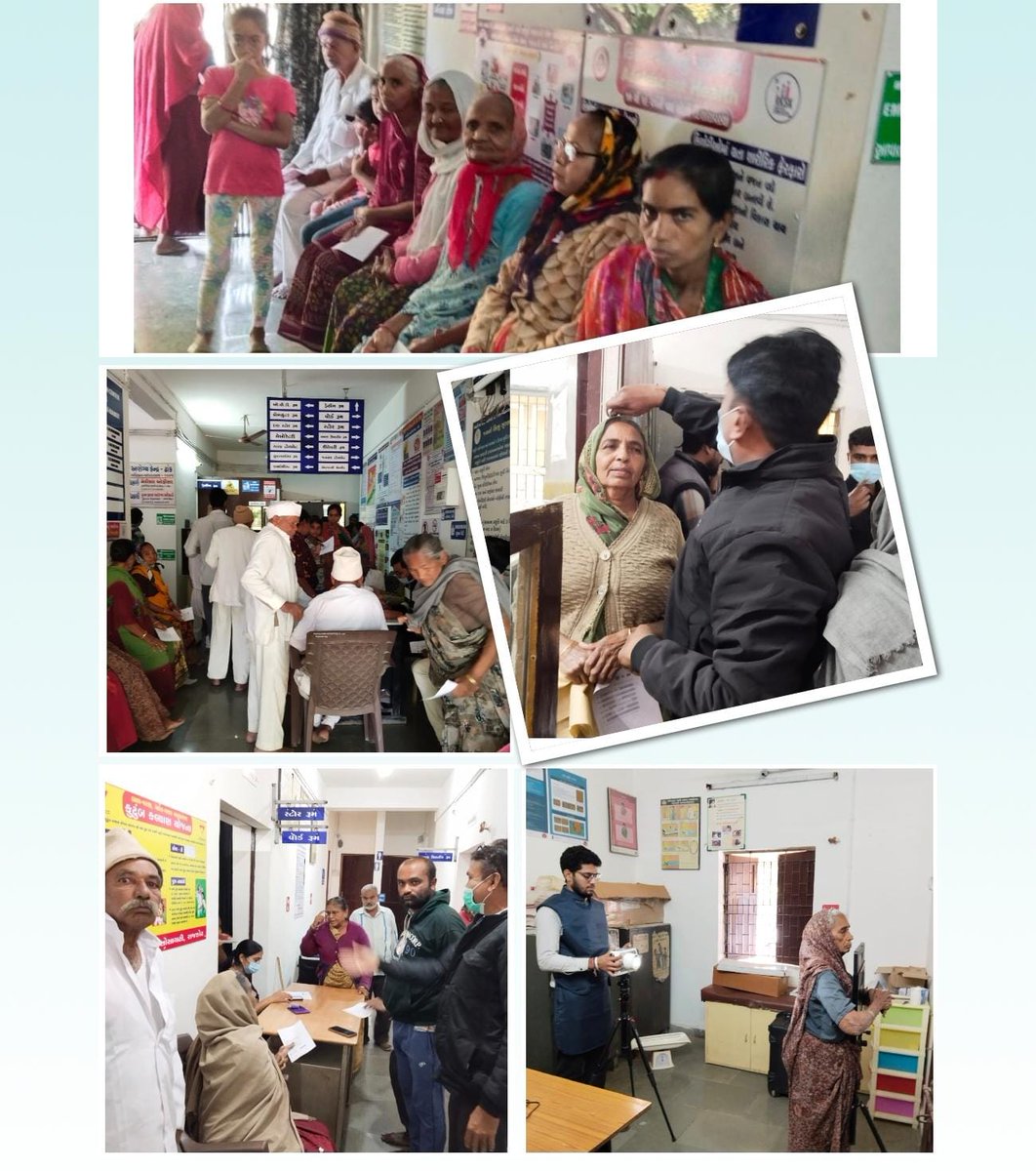 100 દિવસ ટીબી કાર્યક્રમ અંતર્ગત પી.એચ.સી. Dhank/Paneli ખાતે એક્સ-રે વાન આવેલ જેમાં તમામ વલ્નરેબલ ગ્રુપમાં આવતા લોકોના એક્સ-રે કર્યા અને સ્પુટમ લેવડાવીને યોગ્ય ટ્રીટમેન્ટ કરવામાં આવી જેમાં વધુમાં વધુ લોકોએ લાભ લીધો અને સાથ આપ્યો.
#ટીબી હારેગા દેશ જીતેગા