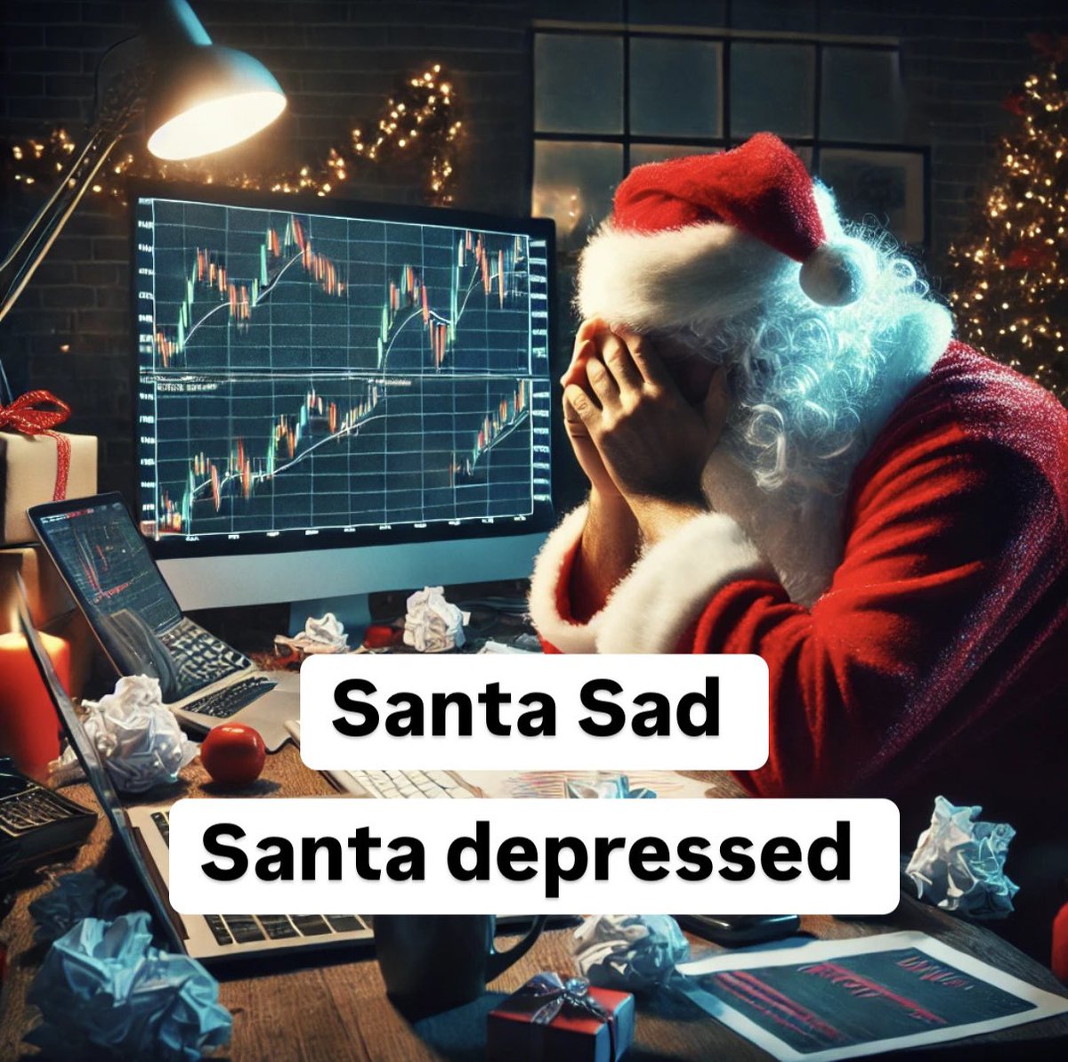 4. He was not in the mood. Some say Christmas was going to be called off…