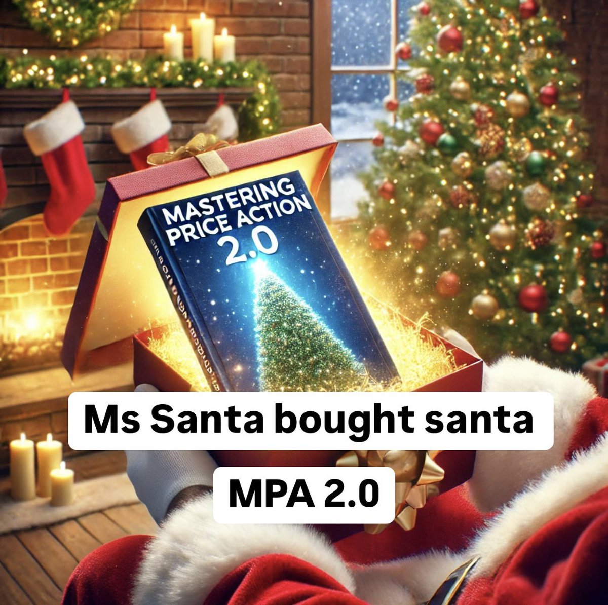 5. But Ms Santa’s book club recommended the MPA 2.0. 

So she got that for him as a Christmas Gift.
