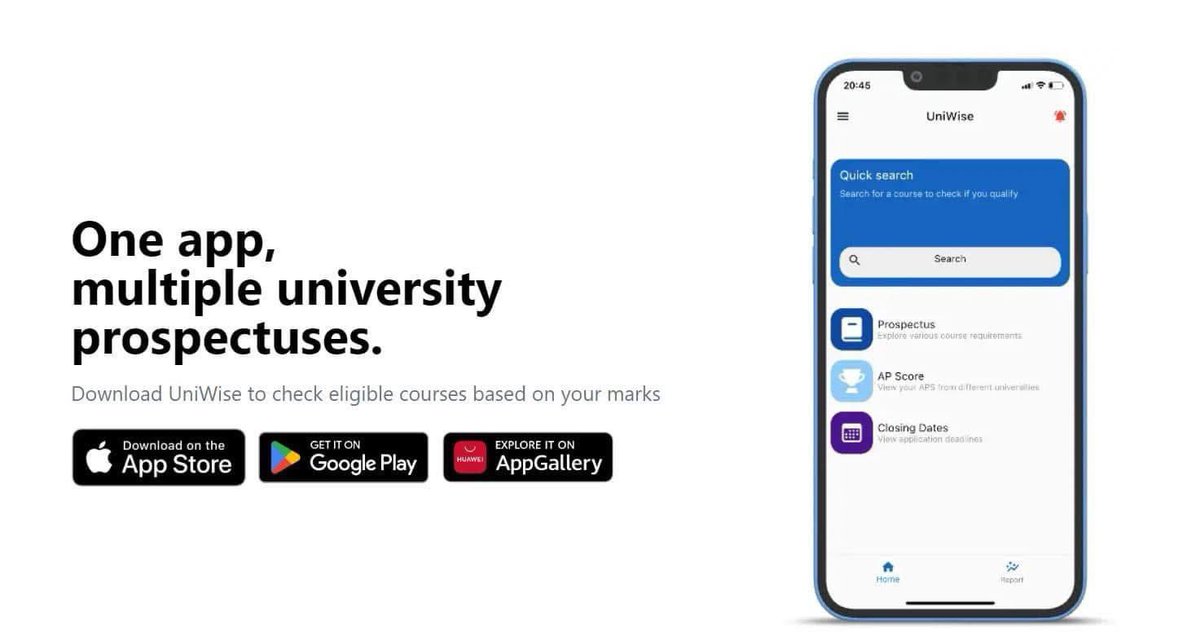 We made it easy for you to view courses offered by different universities in SA🔥. Check out our app on Play Store 

play.google.com/store/apps/det…