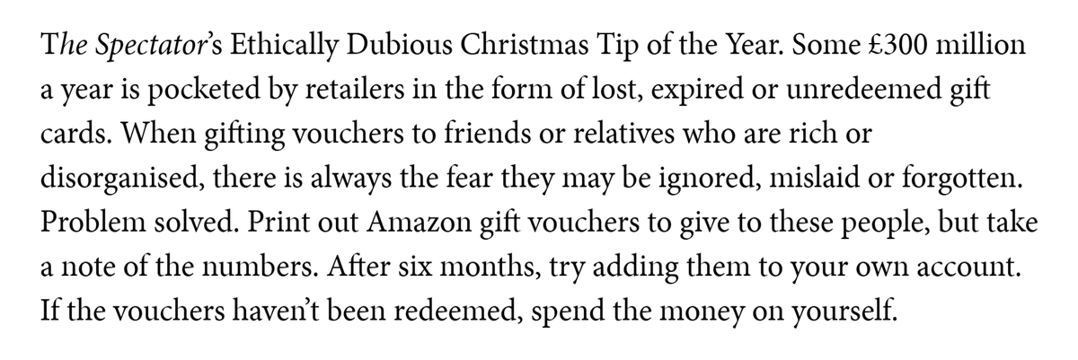 rorysutherland's tweet photo. At this time of peace and goodwill, it might pay you to remember my advice from 2018. https://t.co/I1mofYEEhE