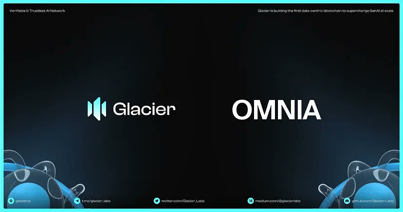 🌟 <a href="/omnia_protocol/">OMNIA P̶r̶o̶t̶o̶c̶o̶l PrivacyOS</a> and <a href="/Glacier_Labs/">Glacier Network 🧊 $GLS</a> are teaming up to revolutionize data-centric infrastructure for AI-driven decentralized applications (dApps). 🚀

⛽ Fuel Glacier’s infrastructure with OMNIA's reliable RPC services for low-latency access to decentralized storage networks and