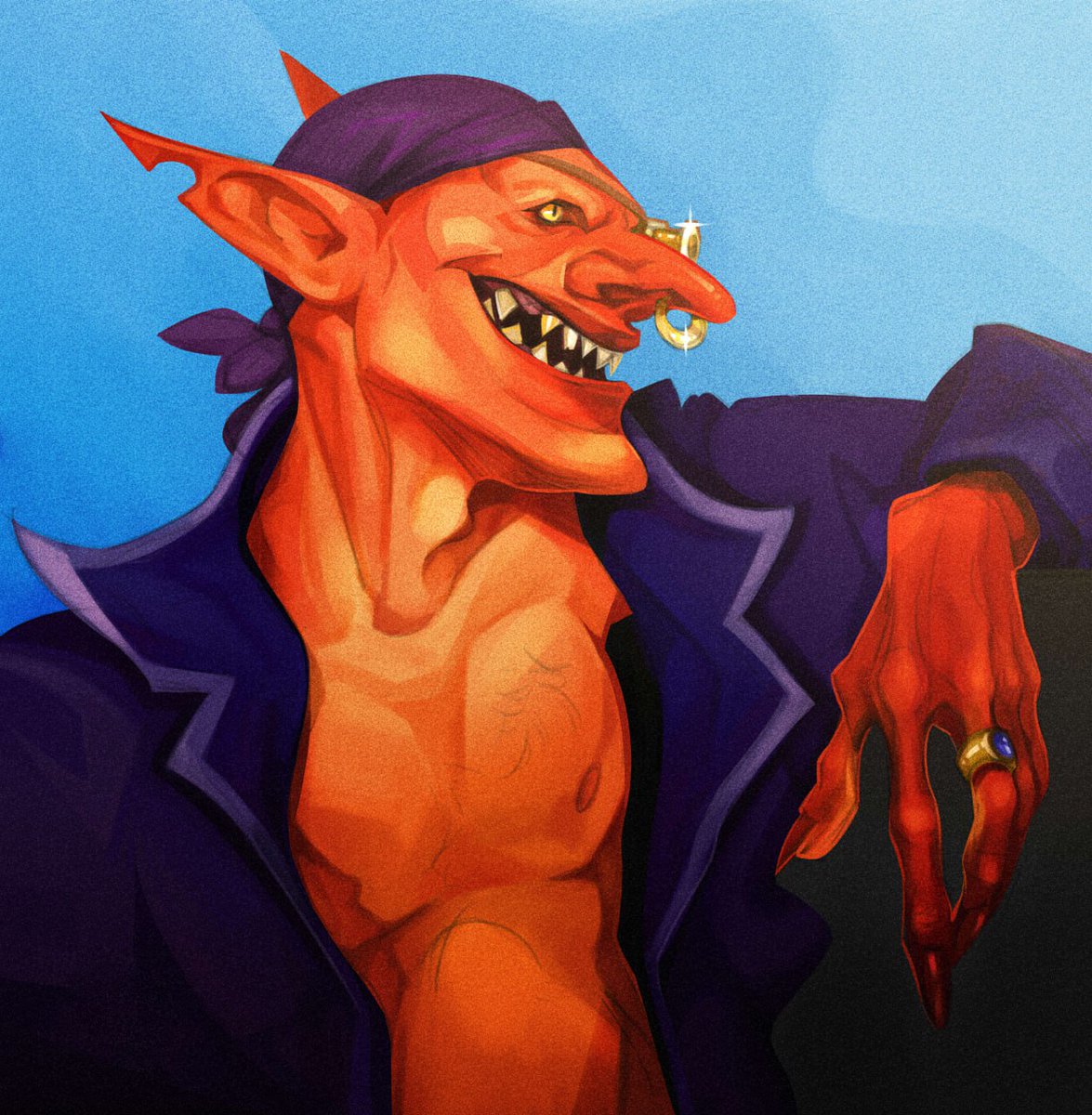 Goblin!
#dungeonsanddragons #Goblin #art