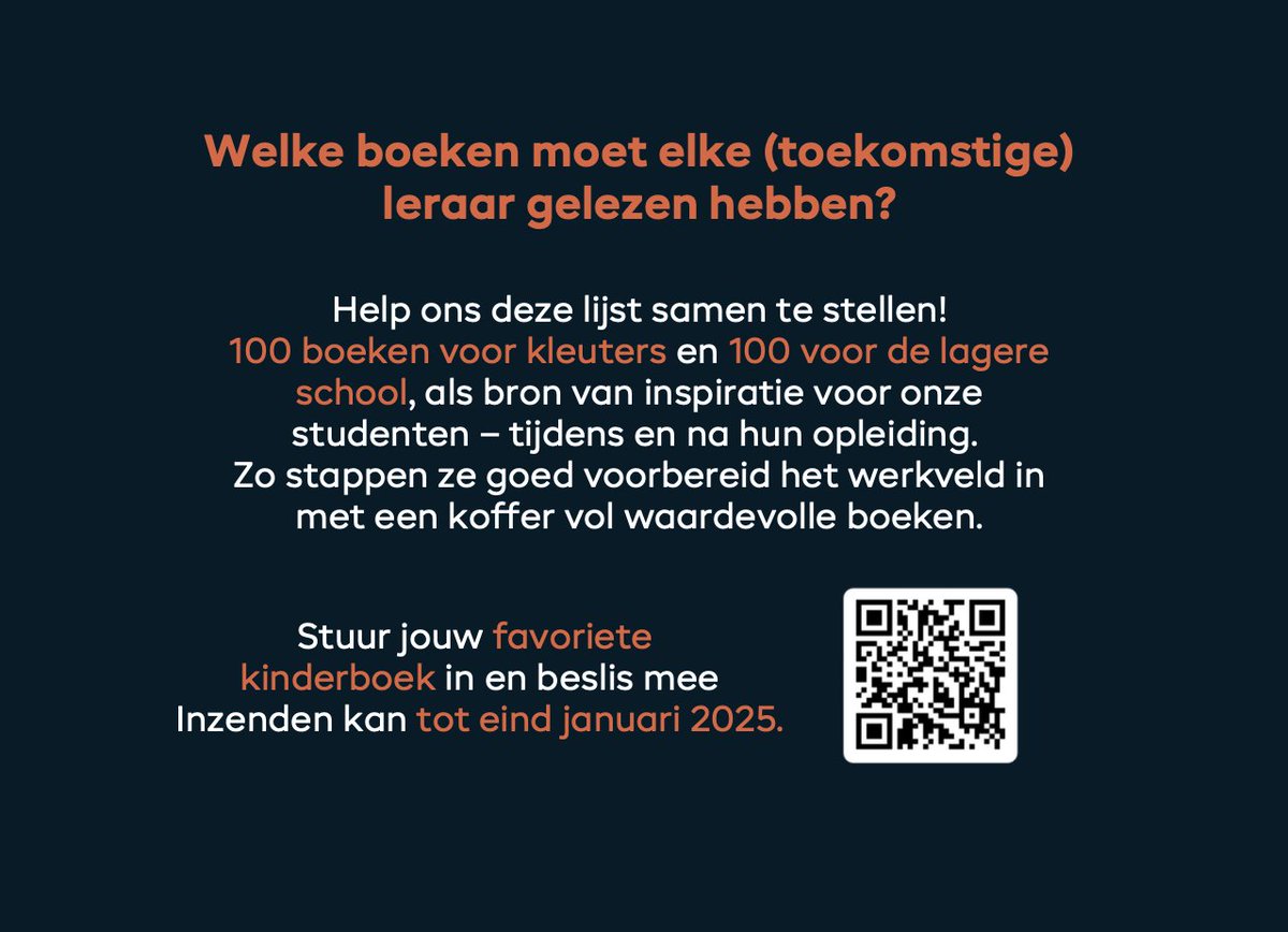Welke boeken moet elke (toekomstige) leraar gelezen hebben? #De100BoekenvanThomasMore #basisonderwijs

Thomas More-hogeschool zoekt de 100 ultieme kinderboeken: “We verzamelen verhalen die kinderen aan het lezen krijgen” | Mechelen | hln.be