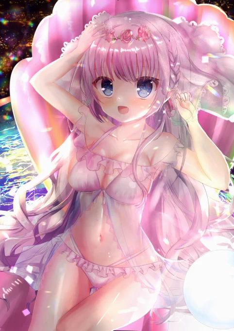 #寒い時こそ水着絵を貼ろう 