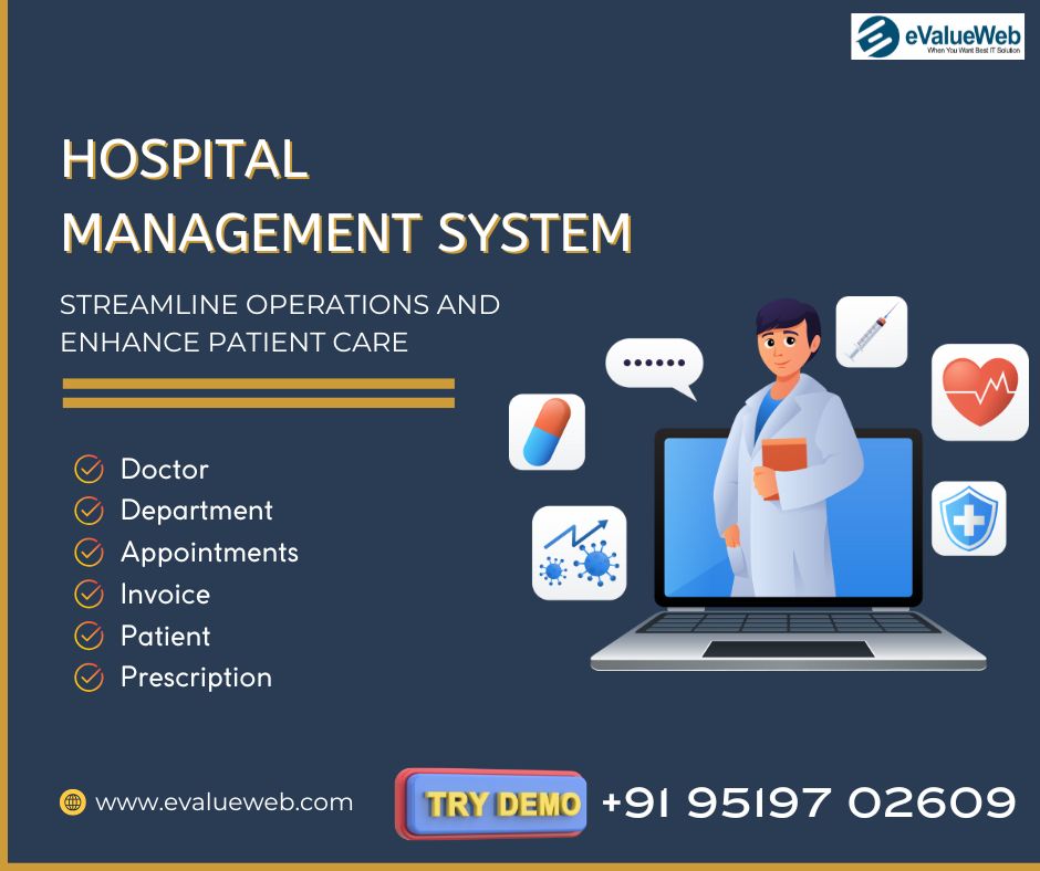 EvalueWeb's tweet photo. 👉Efficient Patient Management
👉Comprehensive Electronic Health Records
👉Seamless Communication
👉Automated Billing and Inventory Management
👉Data-Driven Insights

#HospitalManagement #HealthcareInnovation #PatientCare #HealthTech #Efficiency #evalueweb #India https://t.co/Vsrwm2Zxbp