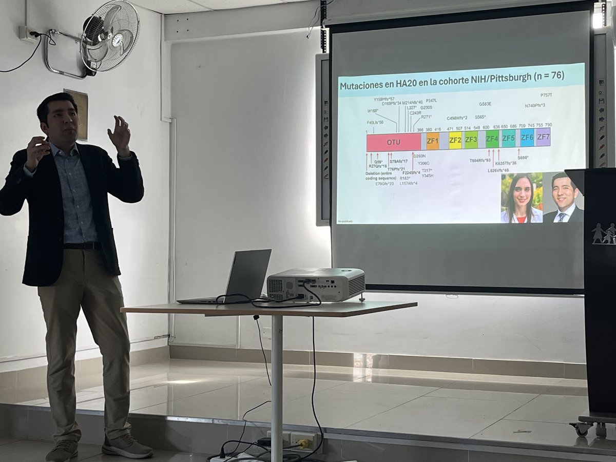 mugartegil's tweet photo. Thanks @manuctumba for your presentation on A20 haploinsufficiency #Almenara @cientifica_sur https://t.co/qOGCSnWyF3