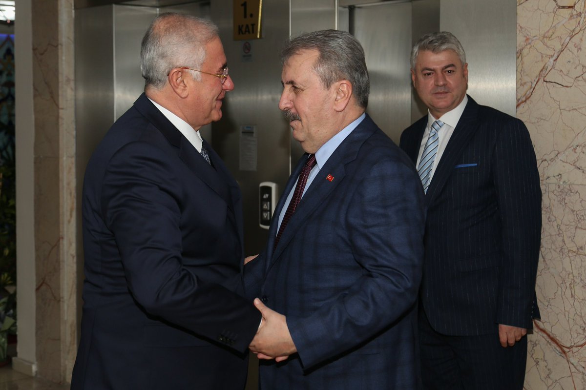 Mustafa_Destici's tweet photo. Kamu Başdenetçiliği #ombudsman görevine seçilen önceki dönem Yargıtay Başkanımız Sayın Mehmet Akarca’ya heyetimizle birlikte hayırlı olsun ziyaretinde bulunduk. 

Misafirperverliği ve ilgilerinden dolayı teşekkür eder, hayırlı olması dileğimle üstün muvaffakiyetler dilerim. https://t.co/L13GVaIyYj