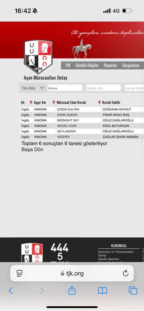 Maceraya gerek yok En iyisiyle yola devam kaydımızı yaptık, Hayırlısıyla <a href="/AygirKinowa/">Kinowa Stallion</a> 🙏🏽🐎