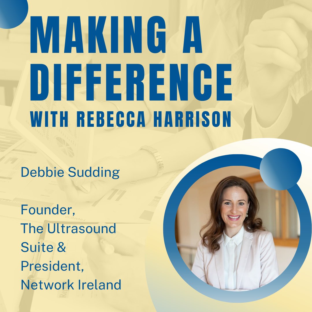 Delighted to be on <a href="/dublincityfm/">Dublin City FM</a> today interviewing the wonderful Debbie Sudding President of @networkwicklow and Founder of The Ultrasound Suite.  You can listen back on mixcloud.com/1032DublinCity…