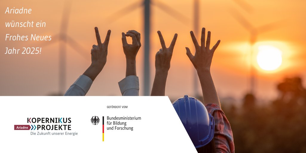 Kopernikus-Projekt Ariadne zur Energiewende (@ariadneprojekt) on Twitter photo Geschafft: Das <a href="/AriadneProjekt/">Kopernikus-Projekt Ariadne zur Energiewende</a> bedankt sich bei allen für ihr Interesse an den wichtigen Themen rund um die #Energiewende und wünscht einen guten Rutsch ins neue Jahr! 🎉 🐷 🎆 🍀 🎊 🎇 2025 geht's dann mit neuer #Energie weiter. Geschafft: Das <a href="/AriadneProjekt/">Kopernikus-Projekt Ariadne zur Energiewende</a> bedankt sich bei allen für ihr Interesse an den wichtigen Themen rund um die #Energiewende und wünscht einen guten Rutsch ins neue Jahr! 🎉 🐷 🎆 🍀 🎊 🎇 2025 geht's dann mit neuer #Energie weiter.