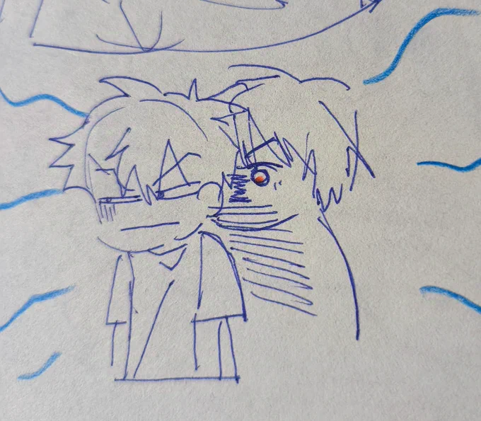 they invaded my sketchbook I'm burning the house down 