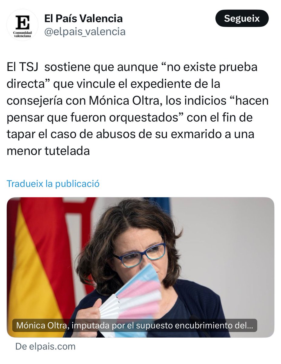 joanguanter_'s tweet photo. En un cas “no existe prueba directa” però calia imputar-la.

En l’altre cas necessiten “indicios reforzados de culpabilidad”.

La justícia no és igual per a tots, però la veritat només té un camí. Per les 223 víctimes mortals i els pobles afectats la veritat arribarà. https://t.co/ohd9SifkJl