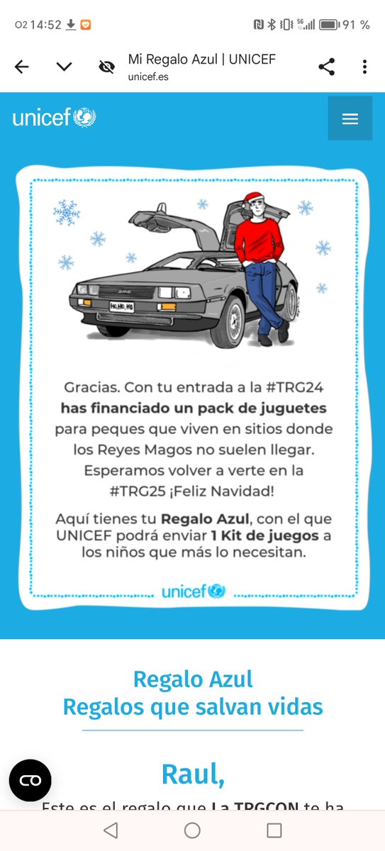 raulcotrina's tweet photo. Un año más la #TRG24 destina parte del dinero de las entradas a UNICEF
Esos pequeños detalles que marcan la diferencia y por lo que merece la pena https://t.co/69NKVKQTIU