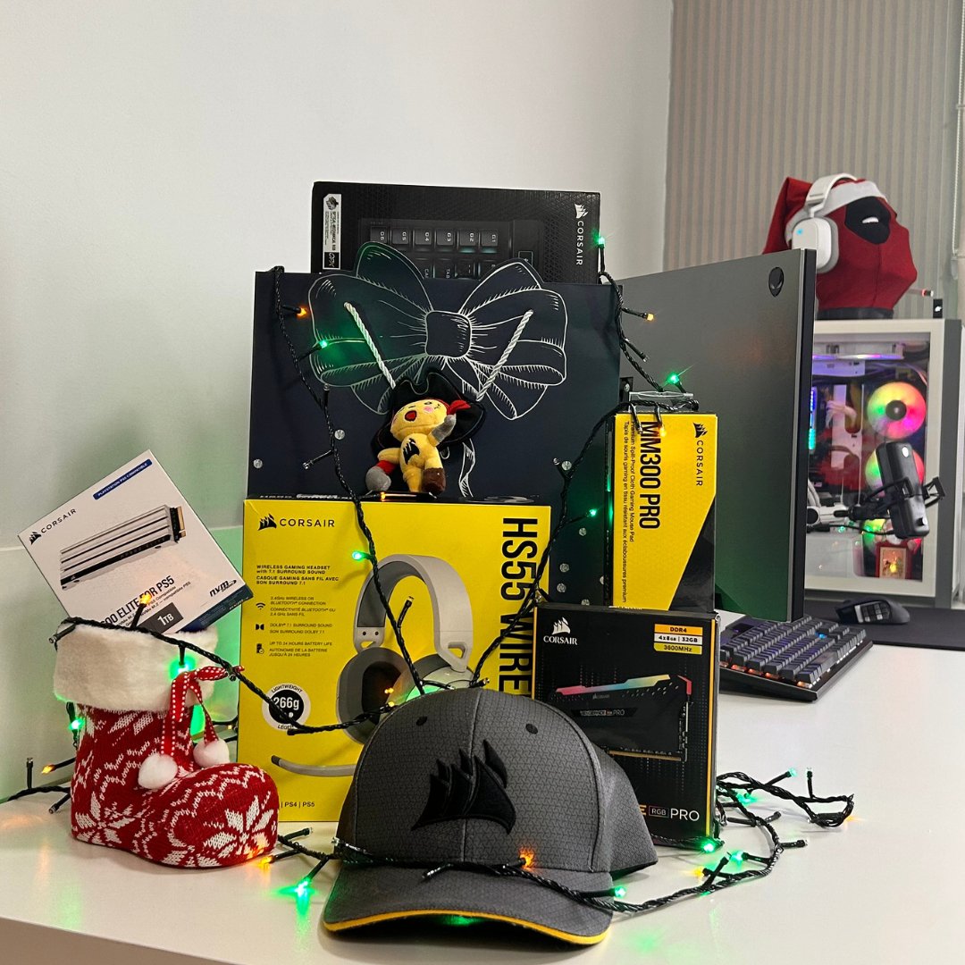 Corsair_BR's tweet photo. Como estão os preparativos para o Natal?
#Corsair #SetupGaming #PCGamer #NatalGamer #Natal https://t.co/s0koxMXN2Z